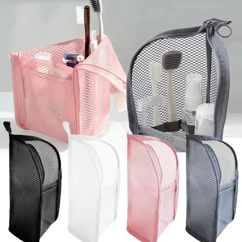 Self-Standing Toiletry Bag
